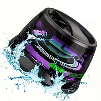 Altavoz Inalámbrico RGB con Soporte Magnético, Reproductor de Audio G200 Resistente al Agua, Subwoofer Multifuncional, Altavoz Portátil