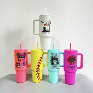 Generation 3.0 40Oz Colorful Upgrade <b>Lid</b> Travel Mug Bpa Free <b>Reusable</b> Stainless Steel Water Bottle - Product Image 4