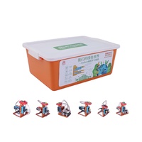 Weeefage Green World Kit Robot pembelajaran cerdas tipe ESP32 elektrik OEM untuk Piton STEM edukasi anak-anak