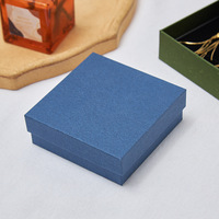 Boîtes cadeaux de luxe en carton mat multicolores, emballages élégants pour boucles d'oreilles, bagues, colliers