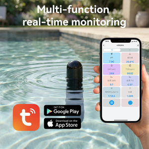 <span class=keywords><strong>Testeur</strong></span> <span class=keywords><strong>automatique</strong></span> de qualité de l'eau Lonn AM8.0pro pour <span class=keywords><strong>piscine</strong></span>, détection du <span class=keywords><strong>pH</strong></span>, de la température, du TDS et de la conductivité électrique - Product Image 3