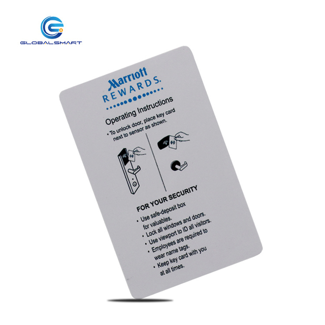 13.56Mhz/125Khz RFID Key Card Smart NFC Hotel Lock Door