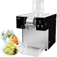 Machine coréenne multifonctionnelle Bingsu pour faire de la crème glacée à la tarte à la neige Machine à glaçons à flocons de neige autonettoyante