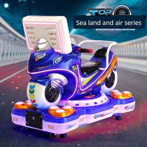 Hot Sales Coin Operated Games Kiddie Ride Commercial Electric Mp5 Motorcycle <b>Swing</b> Kiddie Rides - Product Image 5