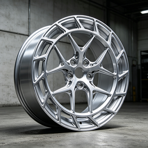 Cerchi in Lega Forgiata Zorlen Personalizzati 5x112 PCD Argento Multirazza 35mm Nuovi Universali con Garanzia di 5 Anni per <span class=keywords><strong>Auto</strong></span> - Product Image 4
