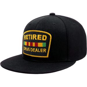 Gorra de béisbol bordada unisex de perfil bajo de sarga con diseño de mayorista de drogas retirado - Product Image 2