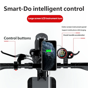 สกู๊ตเตอร์ไฟฟ้าพับได้แบตเตอรี่ลิเธียมขายส่งยอดนิยมสำหรับผู้ใหญ่ - Product Image 3