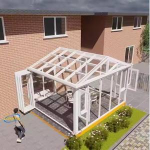 Andexin Maison de jardin d'hiver Chambre <span class=keywords><strong>4</strong></span> <span class=keywords><strong>saisons</strong></span> <span class=keywords><strong>Solarium</strong></span> Patio Maisons avec véranda préfabriquée - Product Image 2