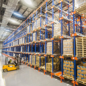 भंडारण रैक भारी शुल्क धातु स्टील पैलेट उच्च गुणवत्ता वाले गोदामों धातु क्यू 235b स्टील भंडारण रैक - Product Image 6