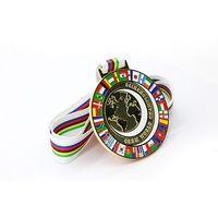 Médailles de sport en métal 3D les plus compétitives, médailles d'or, vente en gros, médailles de course argentées, médailles souvenirs