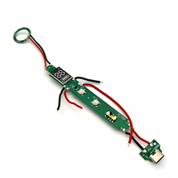 Lima de Uñas Eléctrica con Pantalla LCD LED, 3.7V Recargable, Conector Tipo-C, Servicio OEM/ODM, Grosor de Cobre Personalizado
