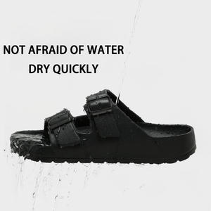 Sandales décontractées d'été pour hommes et femmes, en EVA, ouvertes, solides, antidérapantes, à semelles souples, respirantes, à semelles épaisses, à enfiler - Product Image 3