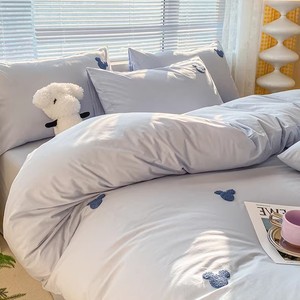 Cartoon Four Piece Set 100% Cotton Woven Quality 200TC All Season <strong>Bedding</strong> Sheet - Product Image 2