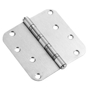 Bisagras de acero inoxidable de 3 y 4 pulgadas para montaje en superficie, para puertas de armarios de baño, diseño moderno, silencioso, suave, acabado cepillado - Product Image 4