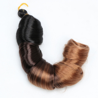 Extensions de cheveux bouclés pré-étirés pour tresses françaises, fibre haute température, 12 pouces, légères, pour femmes, tresses ondulées lâches