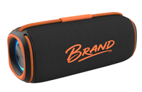 Haut-parleur Bluetooth sans fil de grande puissance personnalisé de 16 W avec basses de haute qualité, BT/TF/AUX/USB/FM/LED, lecteur de musique