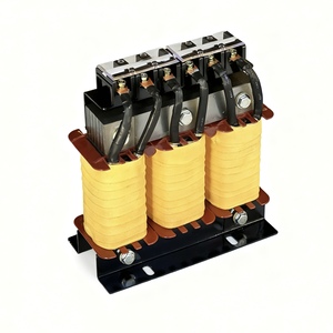 15A 3 Fasa 3 Kawat Tembaga Inti-Besi 5.5kW IP00 Input Output Filter Reactor Pembatas Arus 50/60Hz Kelas Isolasi F - Product Image 1