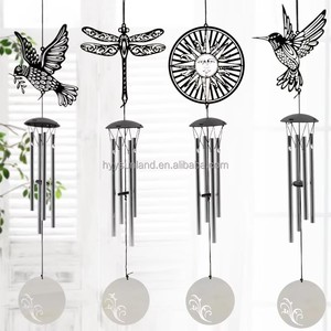 Carillón de viento Striker de cristal de círculo de pared único, nuevo, 2017 - Product Image 1