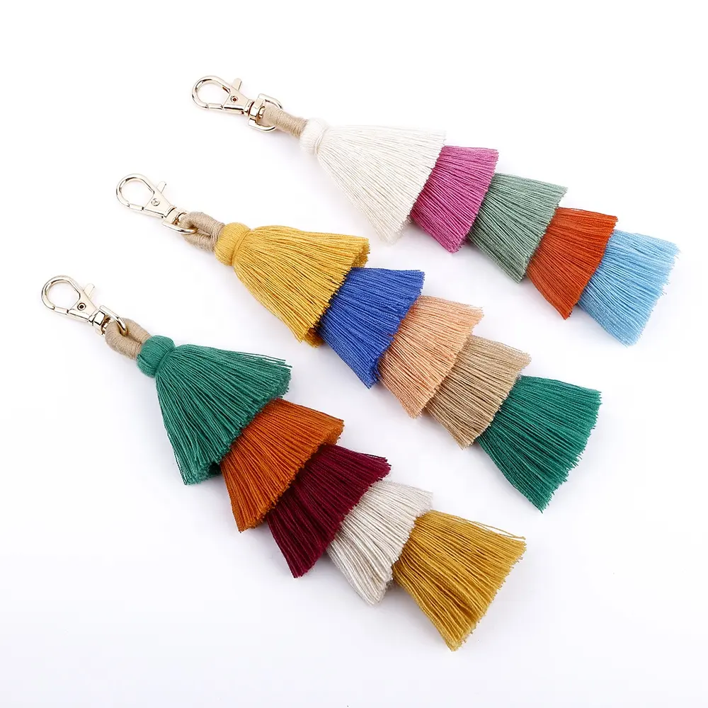 Gordon Ribbons Wholes New Fashion for Women Girl Ethnic Style Long Tassel Handbag Decorative Accessories Tassel Fringe Trim