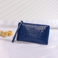 Produsen penjualan terlaris tas genggam wanita dompet kulit dompet ponsel murah dengan dompet ritsleting untuk wanita grosir