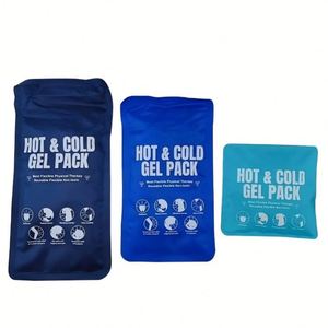 Ofertas Especiales de Fábrica, Venta Directa, Bolsas de Gel Reutilizables Multiusos Medianas para Terapia de Frío/Calor, Uso Múltiple, Perlas de Gel Frías - Product Image 3