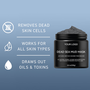 Personalizado Spa Qualidade Lama do Mar Morto máscara facial Para Rosto E Controle De Óleo Corporal Para Reduzir A Acne Para Todos Os Tipos De Pele - Product Image 5