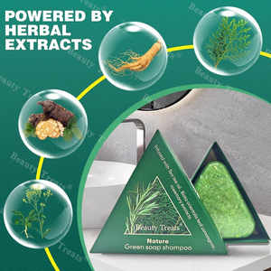 แชมพูสบู่สกัดจากพืชออร์แกนิก สูตร 2-in-1 ป้องกันผมชี้ฟู ผสมสารสกัดจากโรสแมรี่และโสม ผลิตภัณฑ์ดูแลเส้นผม - Product Image 4