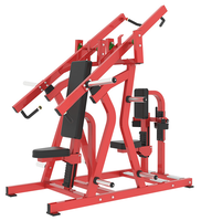 Banc de musculation multifonctionnel réglable en acier NO.18 pour développements pectoraux, tractions latérales, presse à banc assis à double poignée pour musculation