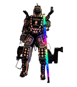 Costume <span class=keywords><strong>Robot</strong></span> LED con Logo Personalizzato, Cambio Colore RGB, Design EVA, Costume per Feste con Trampoli LED, Disfraces <span class=keywords><strong>Robot</strong></span> LED - Product Image 6