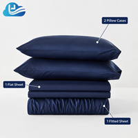 Ensemble de literie haut de gamme écologique toutes saisons, couleur unie, approuvé ISO9001, audité BSCI, 400TC, taille personnalisée, vente en gros, Cloudland