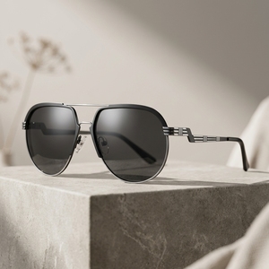 Gafas <span class=keywords><strong>de</strong></span> <span class=keywords><strong>Sol</strong></span> <span class=keywords><strong>de</strong></span> Piloto Retro para Mujer con Doble Puente, Montura Metálica Poligonal, Gafas <span class=keywords><strong>de</strong></span> <span class=keywords><strong>Sol</strong></span> <span class=keywords><strong>de</strong></span> Diseñador <span class=keywords><strong>de</strong></span> Moda para <span class=keywords><strong>Hombre</strong></span> - Product Image 1