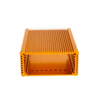 80*37.5mm CNC Usinage Boîtier en aluminium anodisé Boîtier d'instruments électroniques Boîte de jonction Boîte de rail Din