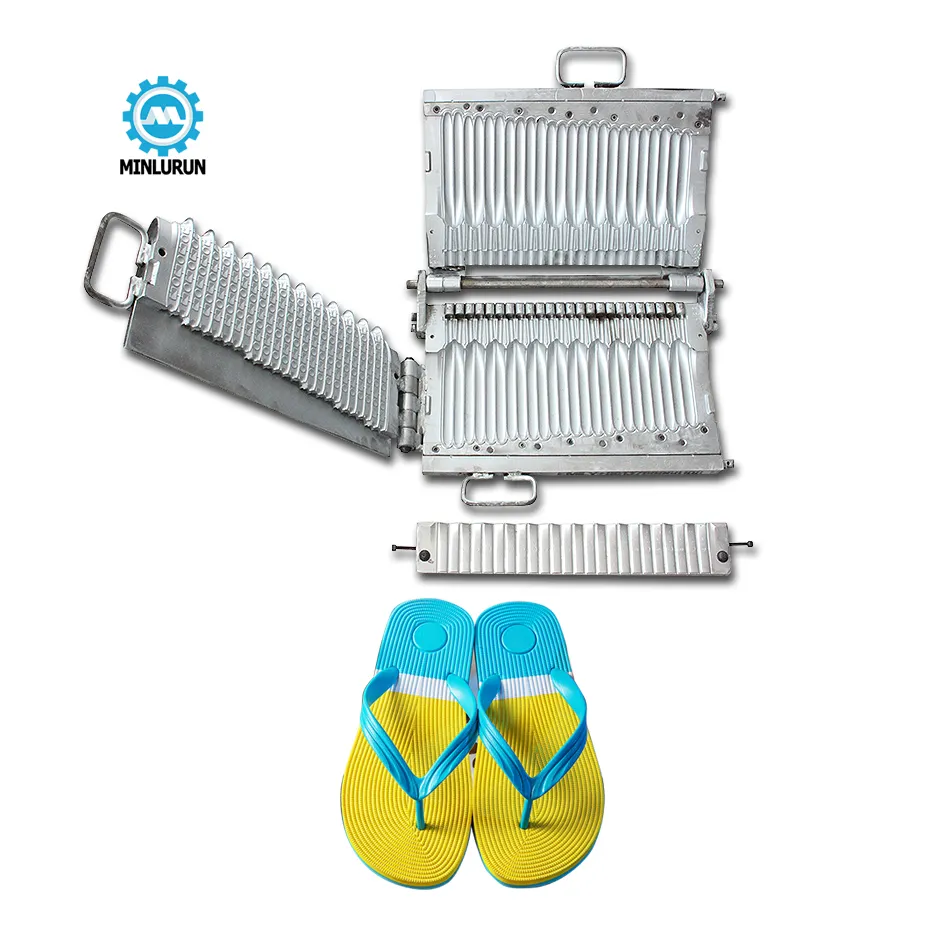 Quanzhou Factory direct sale Double Cavity Rubber Upper Slipper shoe Mould