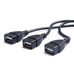 Câble Répartiteur USB 3 Ports Type C Femelle/Mâle ou USB-A vers 3 USB Femelles OTG, Câble de Charge et Synchronisation 5V 3A, 30cm, OEM Accepté - Product Image 6