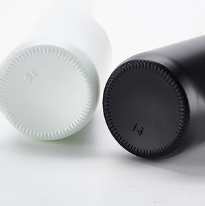 Lot de 2 distributeurs de savon en verre mat, polyvalent et réutilisable, 16 oz, 500ml, avec pompe à pression - Product Image 2