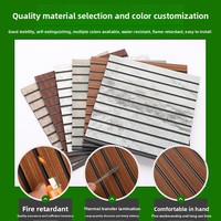 Panneau mural en PVC imperméable et ignifuge, panneau mural intérieur en plastique laminé pour la maison, l'hôtel, le bureau