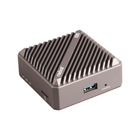 Radxa E52C RK3582 Gateway Dual Port Ethernet 2.5G Cangkang Aluminium Alloy untuk Disipasi Panas
