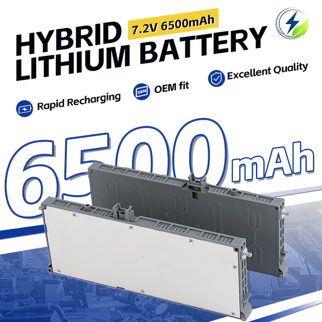 20 28 30 34 40 Pieces Auto New Premium Lithium Ion Hybrid Car Battery Replacement 7.2V 6.5Ah 60-Month Warranty for Aqua Prius