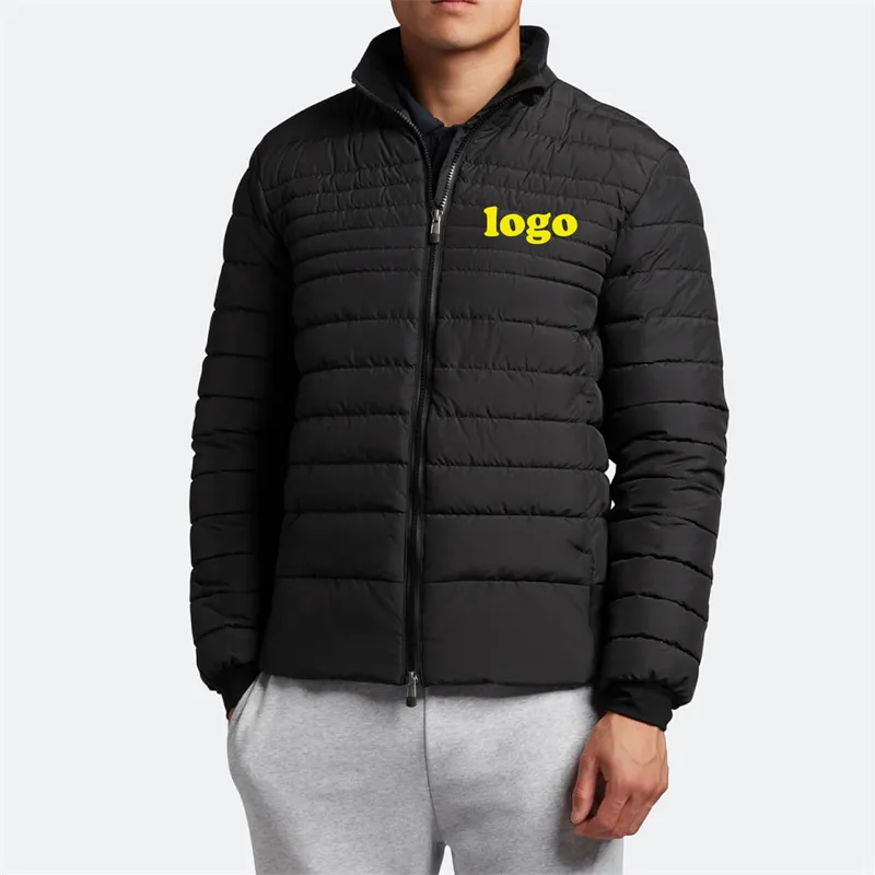 LF bordado Logo cálido abrigo al aire libre abajo Puffer chaquetas espalda estiramiento acolchado hombres Golf chaqueta