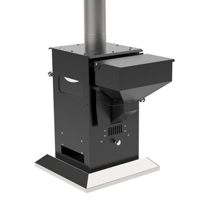 <span class=keywords><strong>Stufa</strong></span> <span class=keywords><strong>a</strong></span> Pellet Ecologica per Esterni di Ultima Generazione, Design Moderno per Riscaldamento Interno e Uso in Cucina - Product Image 5