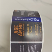 Étiquettes autocollantes personnalisées en vinyle imperméables pour l'emballage de marques, autocollants pour la surface des flacons de cosmétiques et de parfums
