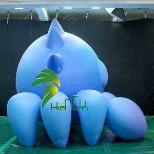 Decoración Inflable de <span class=keywords><strong>Cangrejo</strong></span> para Exteriores, Rojo y <span class=keywords><strong>Azul</strong></span>, Modelo de Dibujos Animados, Animal Marino Inflable <span class=keywords><strong>Gigante</strong></span> Personalizado - Product Image 5