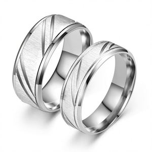 Anillos De Hombre Acero Inoxidable Stainless Steel <b>Ring</b> Non Fade Titanium Steel <b>Couple</b> <b>Ring</b> Women Men <b>Couples</b> Band <b>Ring</b> - Product Image 1
