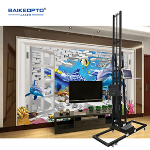 Outdoor Indoor Automatic Wall Art Printing Machine Price 3D Vertical <b>Pen</b> Direct to Mural Painting Printer Outdoor Wall Art Print - Product Image 2