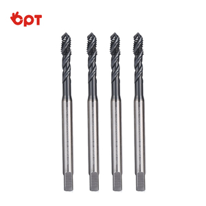 OPT M12 M3 BSPP Filetage Taraud HSS et Carbure Spirale Cannelé <span class=keywords><strong>Tarauds</strong></span> UN pour Tour Machine Taraud et Die Kit Caisse De Taraud Outils - Product Image 6