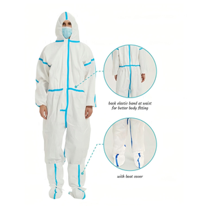 ผ้าคลุมกันฝุ่นแบบใช้แล้วทิ้งทำจากโพลีเอทิลีนเคลือบ PE ปรับแต่งได้ - Product Image 3