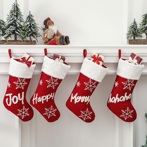 Factory Price New Christmas <strong>Stockings</strong> Xmas Sock For Christmas Decoration