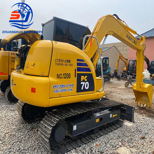 Excavadora Usada Komatsu PC70 PC70-8 de 7 Toneladas, 90% Nueva, Original de Japón, Modelo 2023, Motor Probado e Inspección con Video - Product Image 1