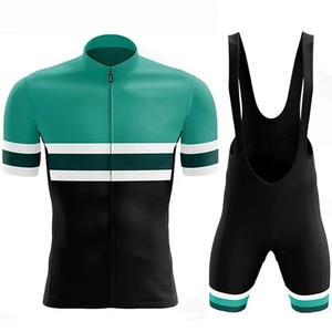 Custom Plus Size Unisex Four-Way Stretch <b>Cycling</b> Clothing <b>Cycling</b> Kit Breathable Quick Dry Polyester Team Bike Jersey Bib Shorts - Product Image 3