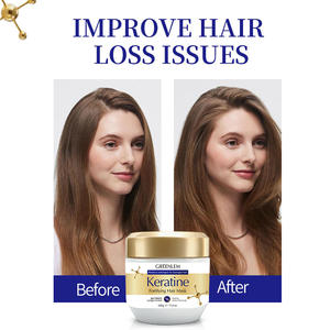 Crème réparatrice et nourrissante pour cheveux Greenlem à la kératine, masque fortifiant pour cheveux - Product Image 3